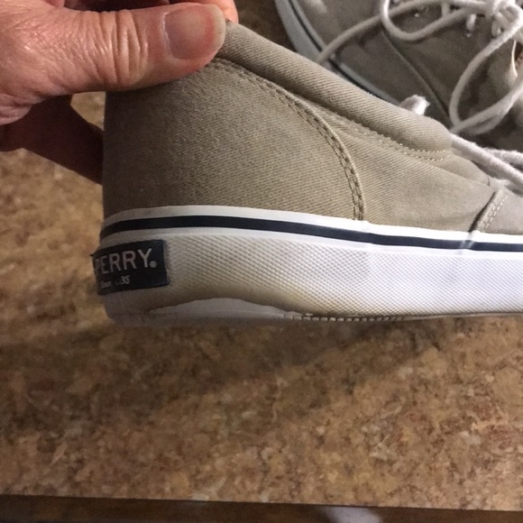 Men’s Canvas Sperry Sneakers - Picture 9 of 10